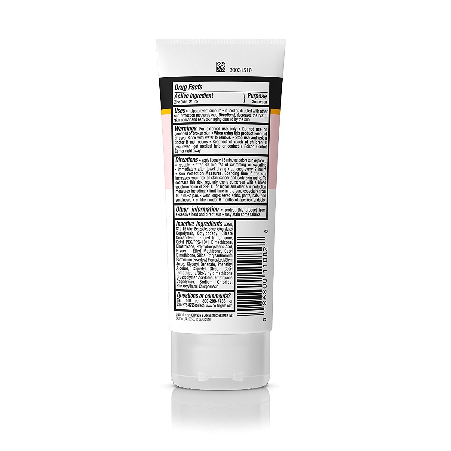 Neutrogena Pure & Free Baby Mineral Sunscreen Lotion with Broad Spectrum SPF 50 & Zinc Oxide, Water-Resistant, Hypoallergenic & Tear-Free Baby Sunscreen, 3 fl. Oz (Pack of 3)