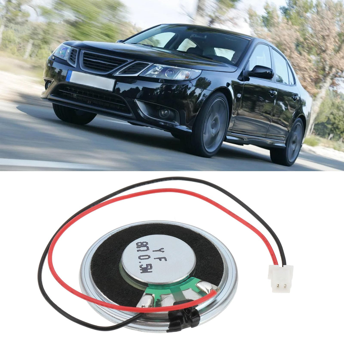 Altavoz Interno eMagTech 28 mm con Detector de Radar Compatible con Escort X70 X80 Max360C