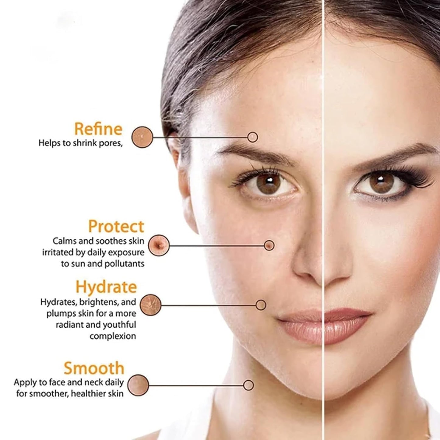 CARVENCHY Vitamin C Facial Serum Essence,Hydration, Skin Moisturized, Anti-Aging (2pcs)