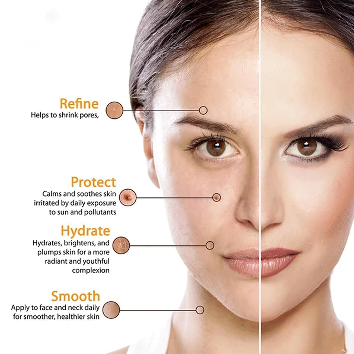 CARVENCHY Vitamin C Facial Serum Essence,Hydration, Skin Moisturized, Anti-Aging (2pcs)