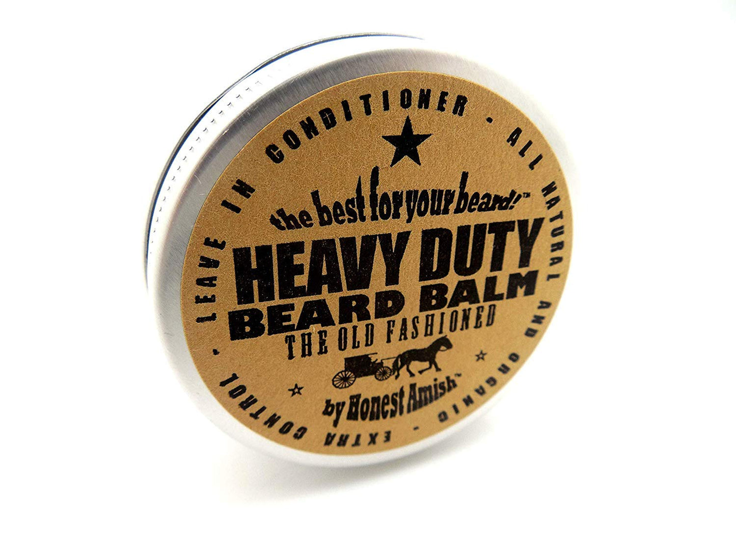 Honest Amish Balsamo para Barba con Fijacion, 6 Oz