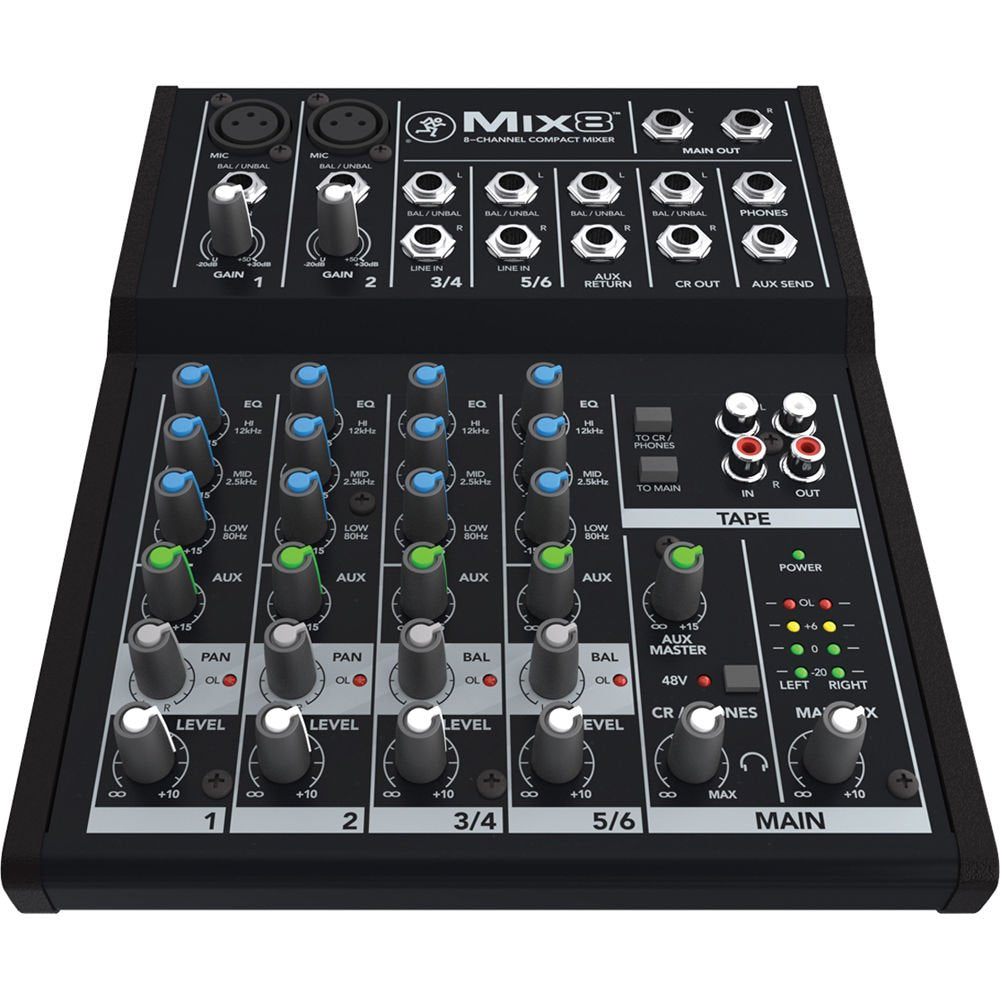Mackie MIX8 Mezcladora 8 Canales
