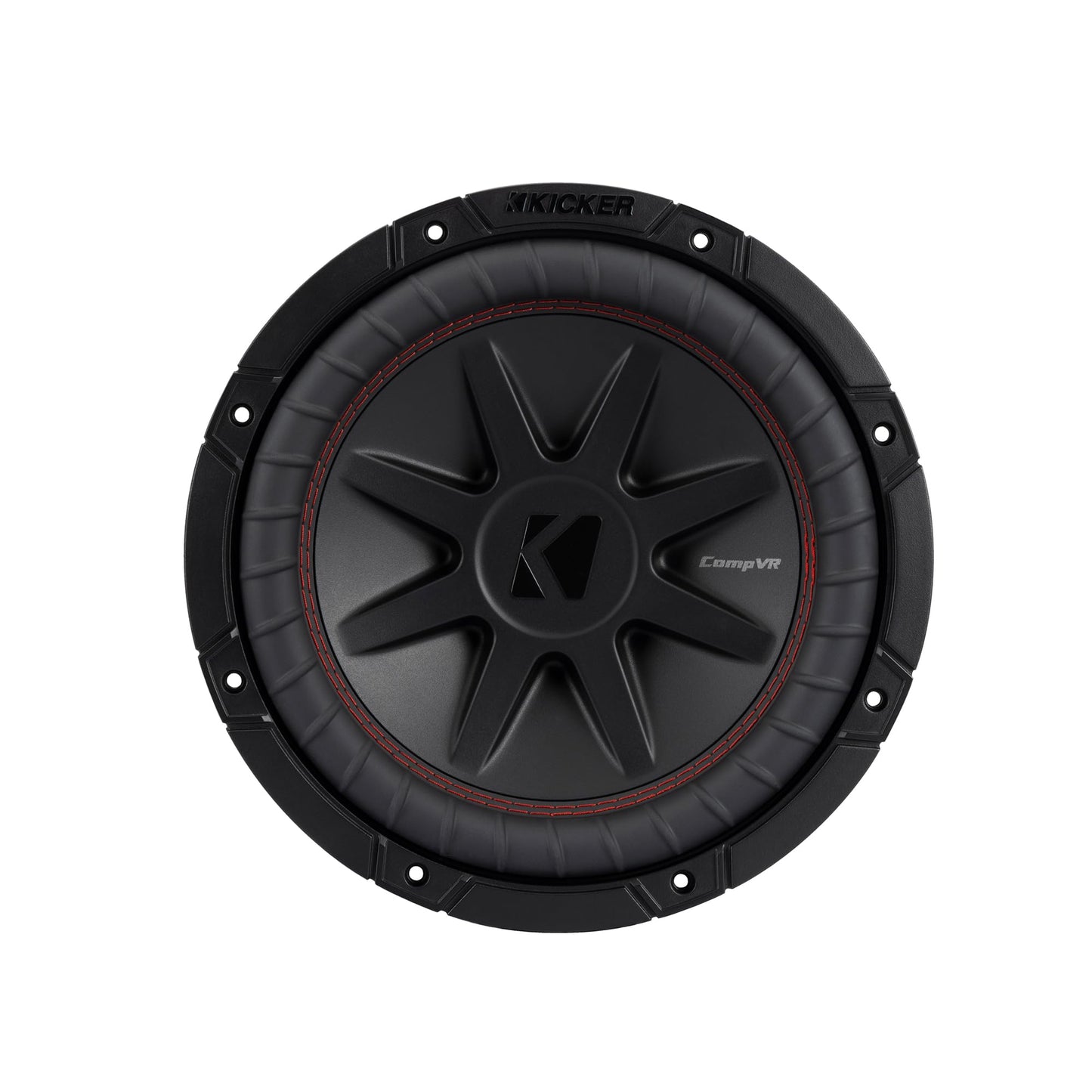 KICKER 52CVR104 - Subwoofer CVR10 CompVR de 25 cm, DVC, 4 ohmios
