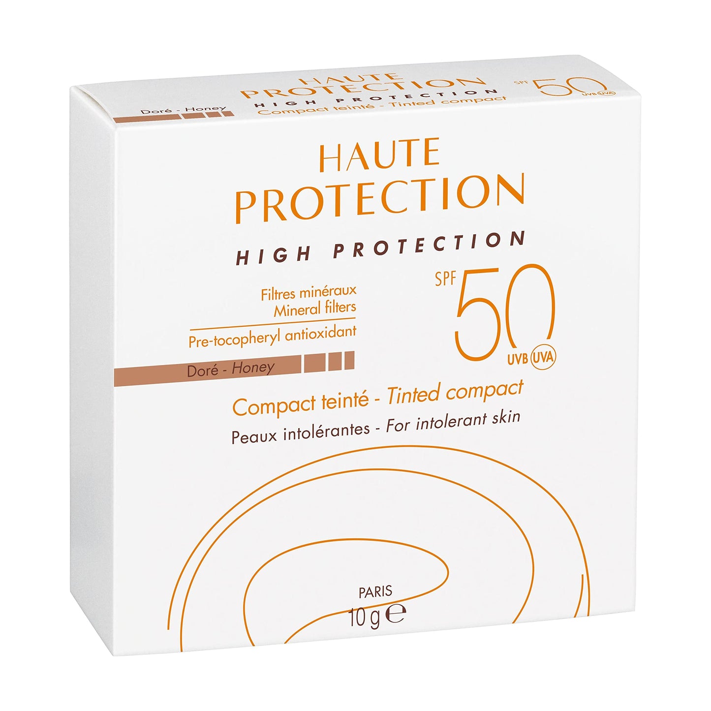 Avene Avène, Protector Solar Mineral,Tono Dorado, FPS 50