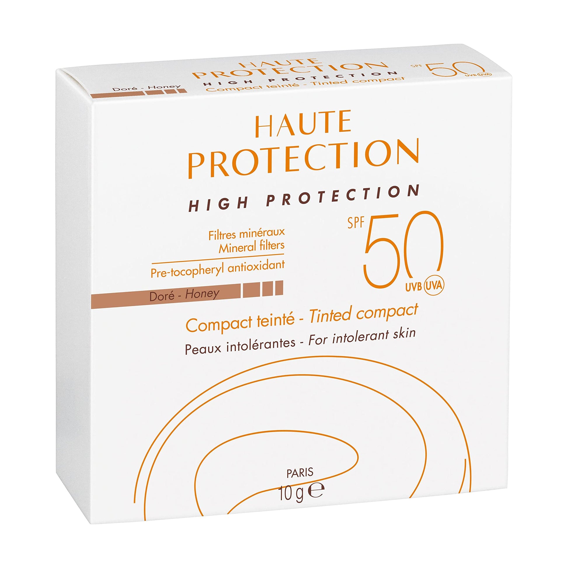 Avene Avène, Protector Solar Mineral,Tono Dorado, FPS 50