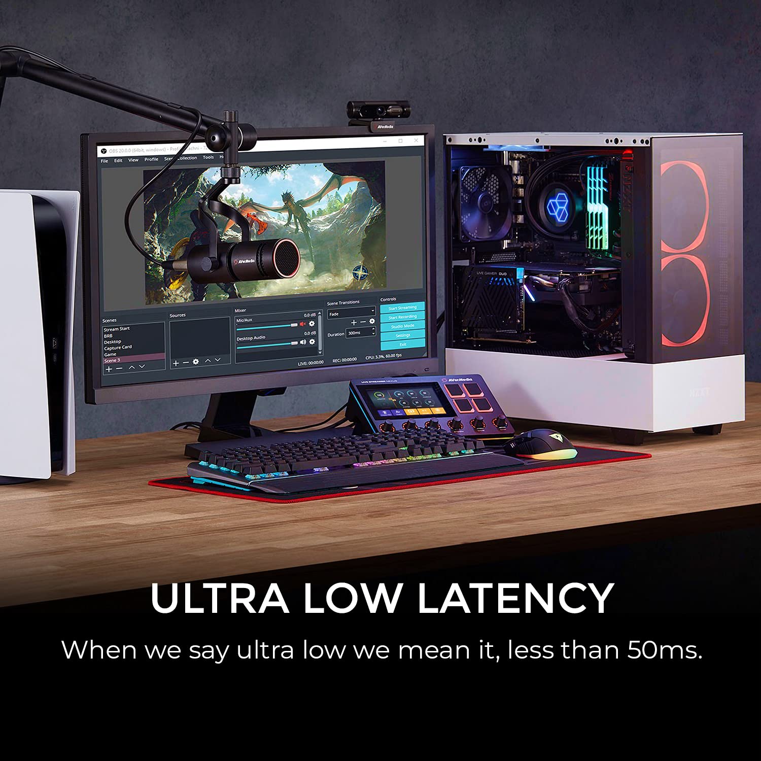 AVerMedia Live Gamer Duo. Tarjeta de Captura de vídeo Dual HDMI 1080p (GC570D)