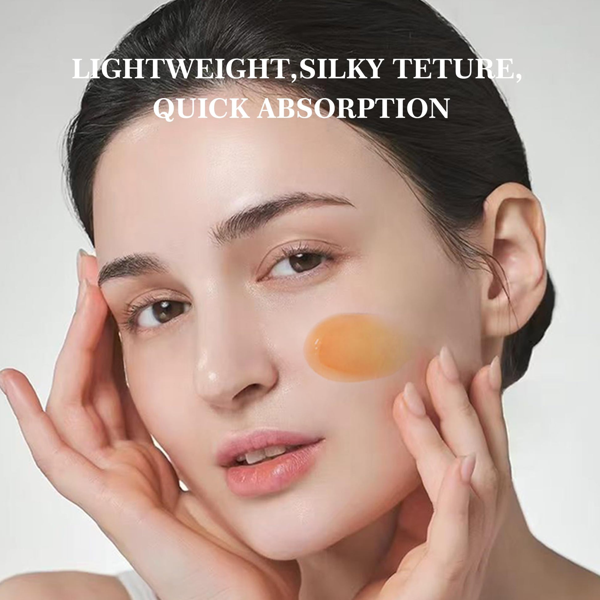 Suero facial liposomal con vitamina C, calmante instantáneo, calmante, iluminador, antienvejecimiento, tono de piel uniforme con centella asiática, ceramida, astaxantina y ácido hialurónico