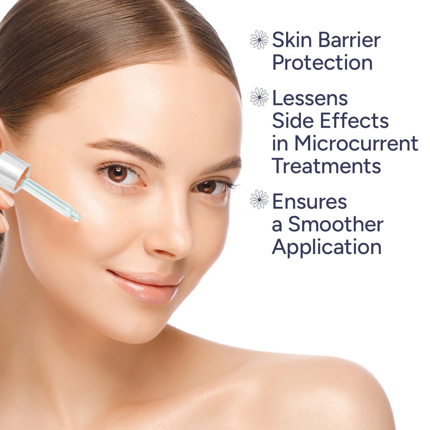 Berkland- Suero activador de terapia de luz roja para rostro y cuello: para varita facial, terapia de luz roja y microcur