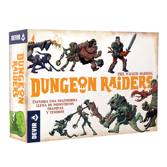 Devir Dungeon Raiders en Español, Juego de Mesa