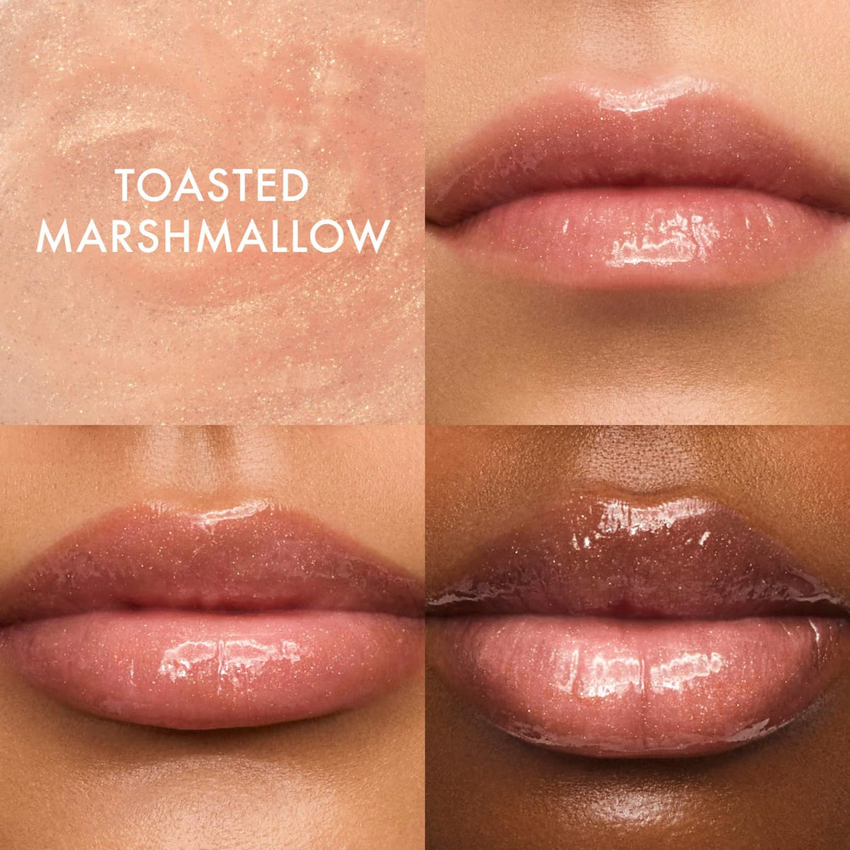 Summer Fridays Lip Butter Balm Edición Limitada, Tono Toasted Marshmallow, con Toque de Brillo Dorado, 15g