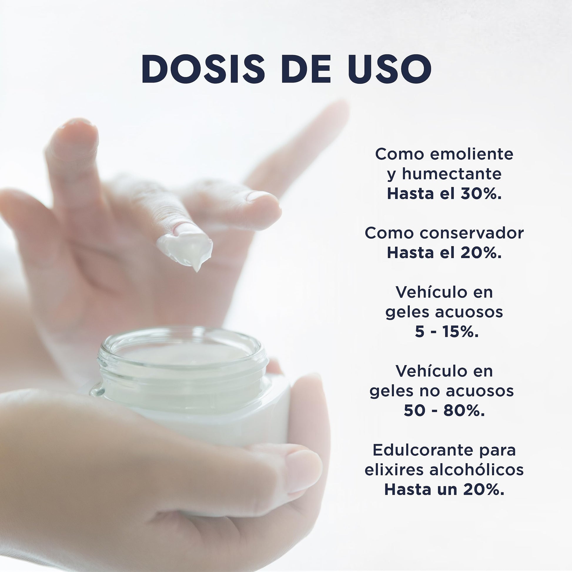 Hebbe | Glicerina Vegetal | Efecto Calmante | Para todo tipo de Piel | Uso Cosmético y Comestible | Refuerza la Hidratación | 1 kg