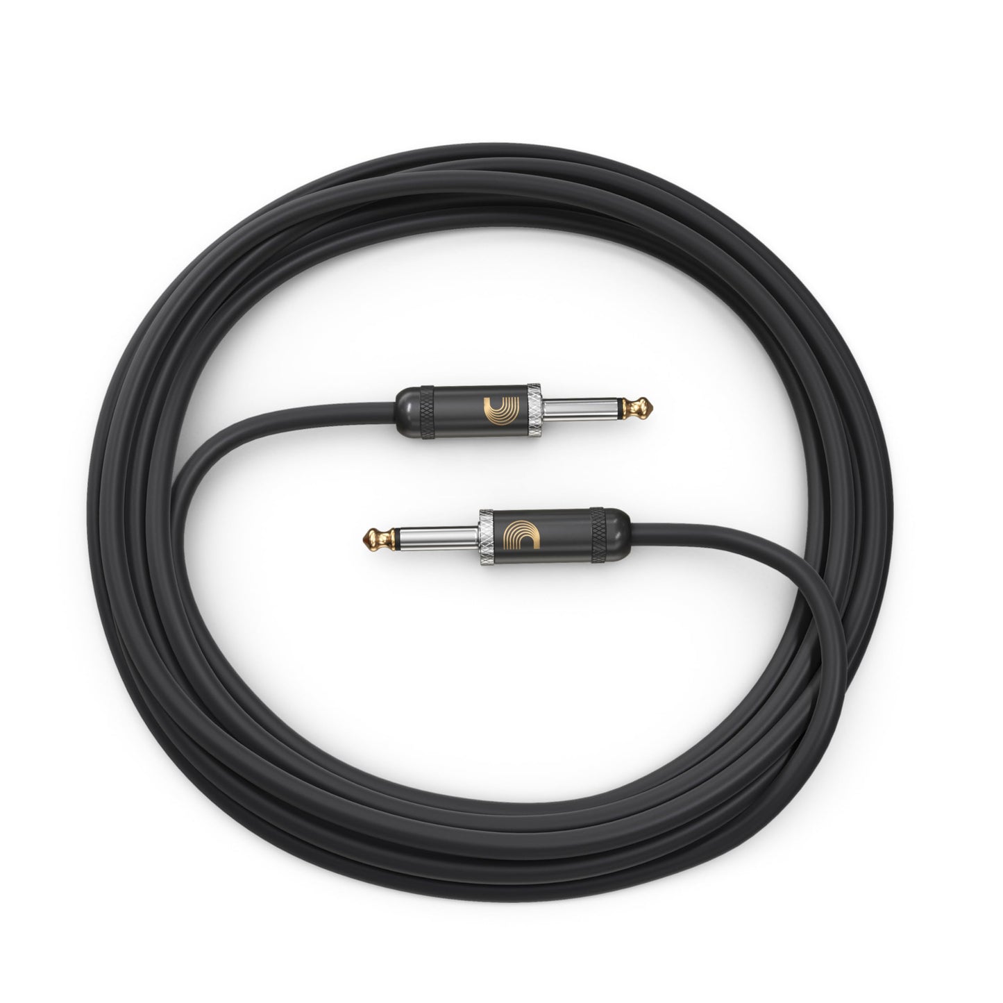 Cable de guitarra D'Addario American Stage, cable de instrumento con conectores de 1/4", extremo recto, 3 metros