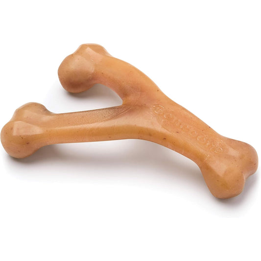 Benebone - Juguete masticable para perro con sabor real, fabricado en Estados Unidos, Chicken, Mediano