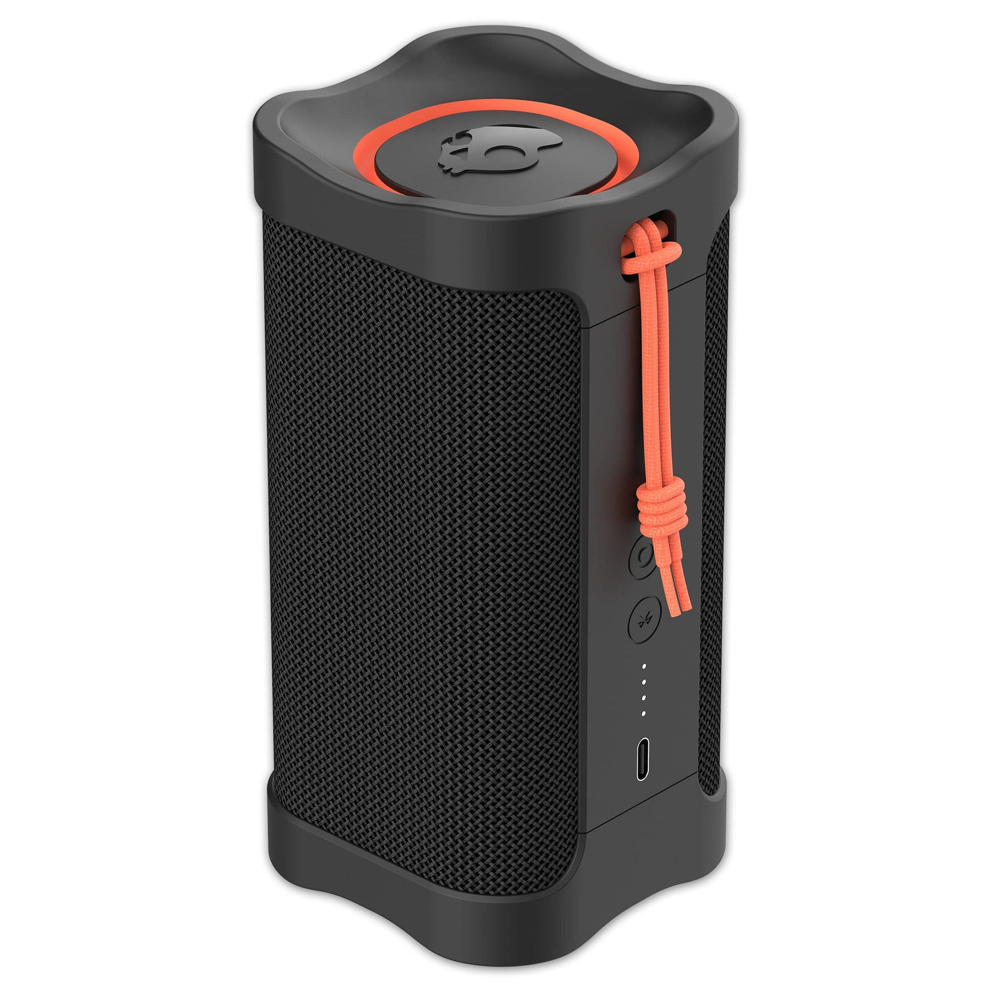 Skullcandy Terrain - Altavoz inalámbrico Bluetooth IPX7 Impermeable con radiadores pasivos duales Personalizados, batería de 14 Horas, muñequera de Nailon y estéreo inalámbrico Verdadero