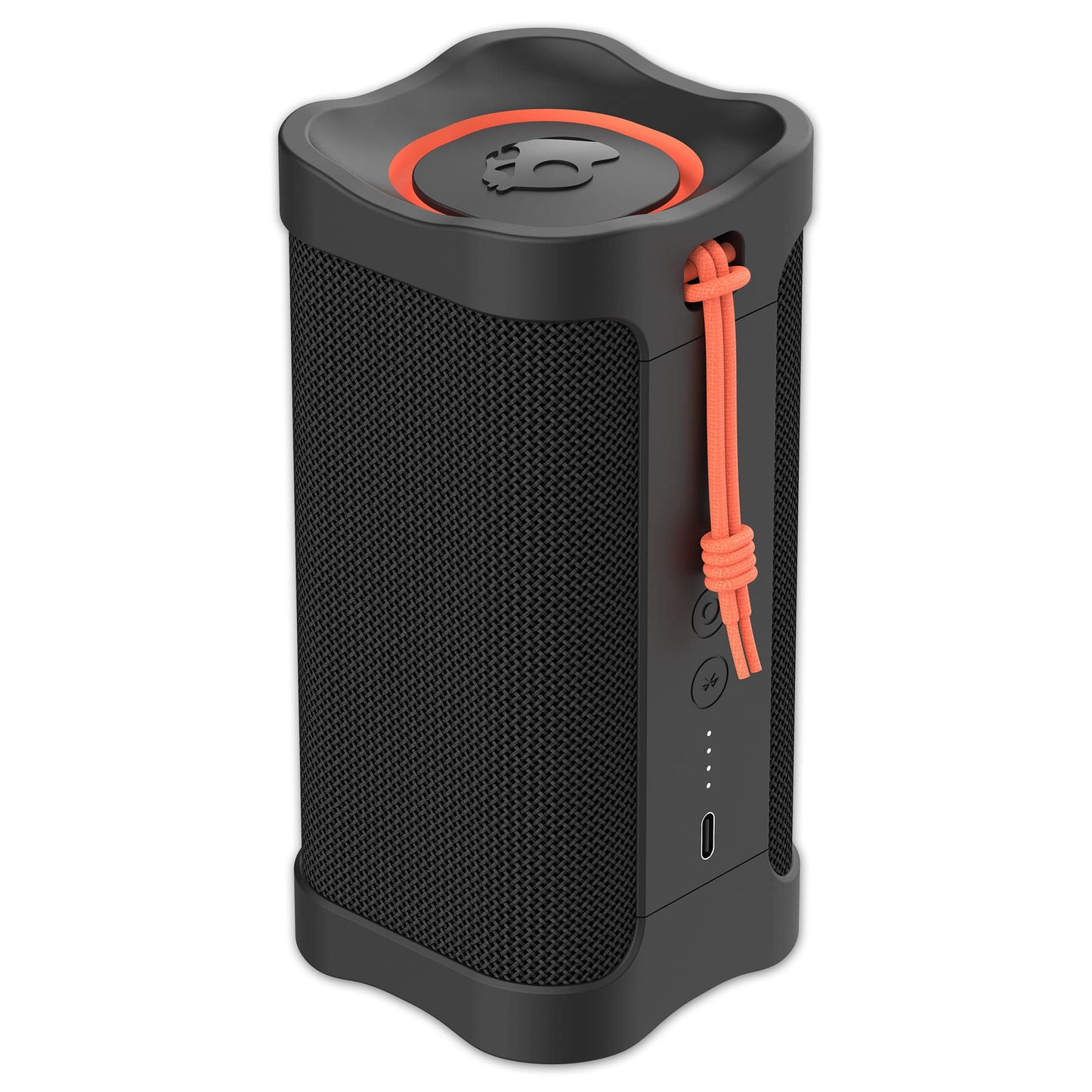 Skullcandy Terrain - Altavoz inalámbrico Bluetooth IPX7 Impermeable con radiadores pasivos duales Personalizados, batería de 14 Horas, muñequera de Nailon y estéreo inalámbrico Verdadero