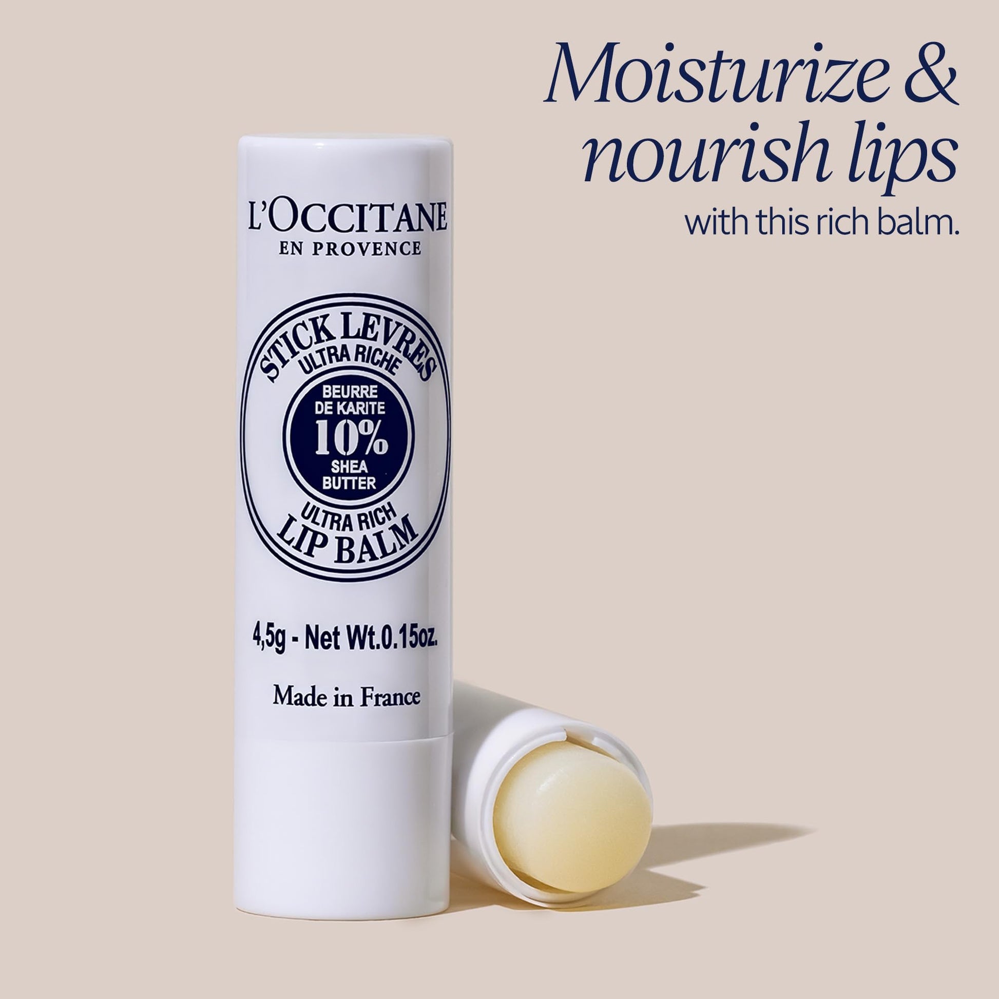Loccitane Shea butter lip balm stick