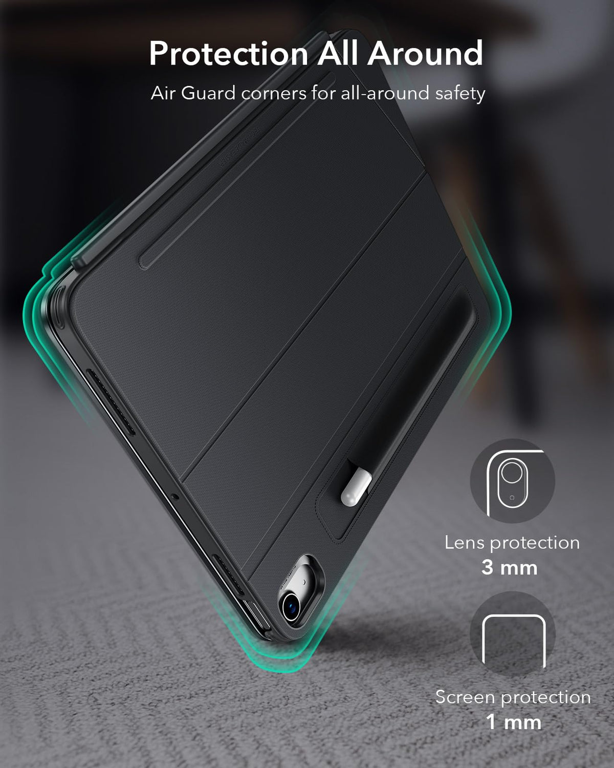 Funda con Teclado ESR iPad Air 13" Soporte Multiángulo