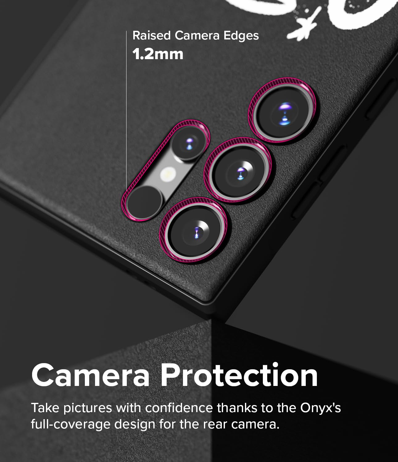 Funda Samsung Ringke Onyx Graffiti 2 con Buen Agarre y Tacto Agradable para Galaxy S24 Ultra