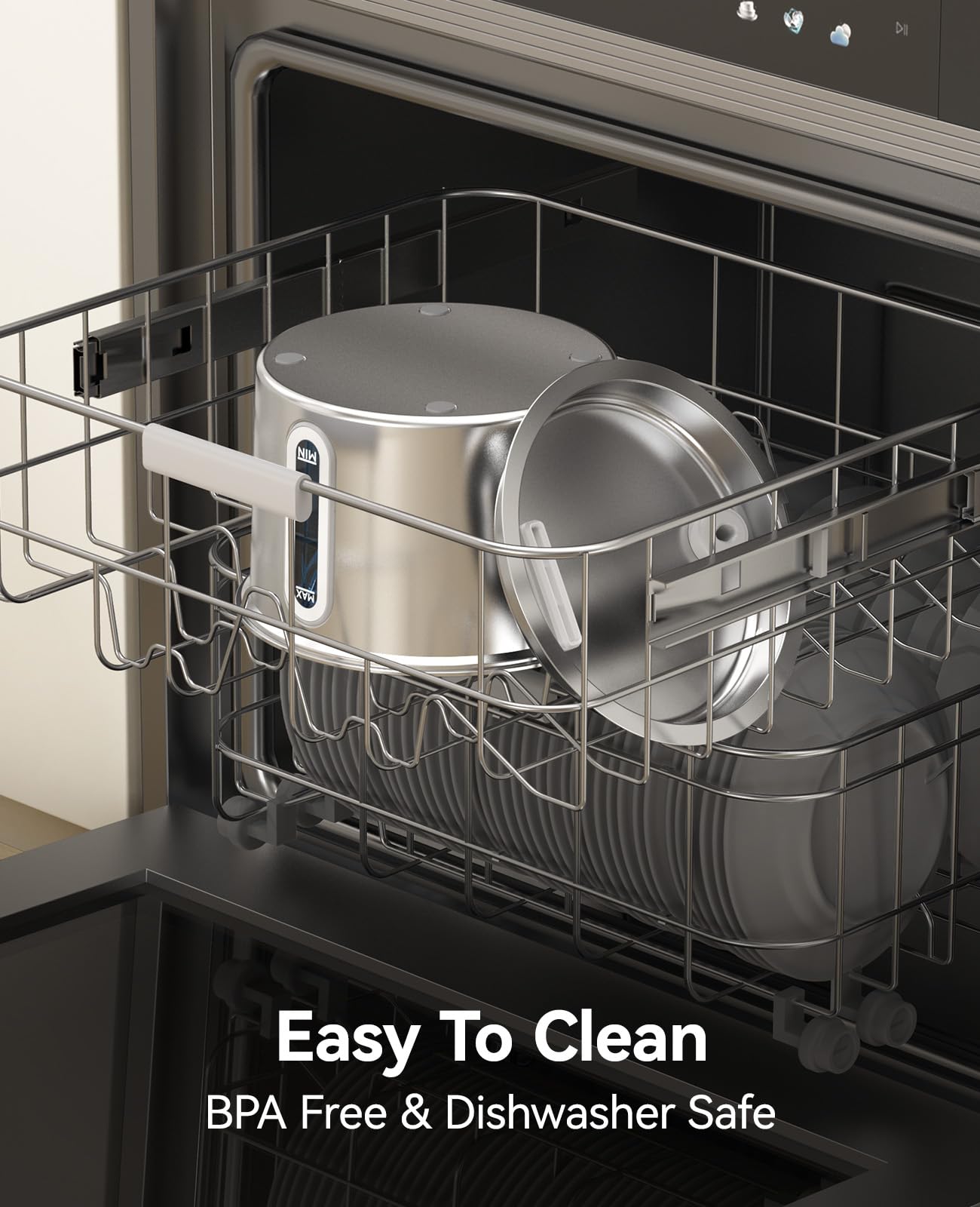 Fuente de Agua de Acero Inoxidable Oneisall Plata con Luz LED para Mascotas de 2 Litros