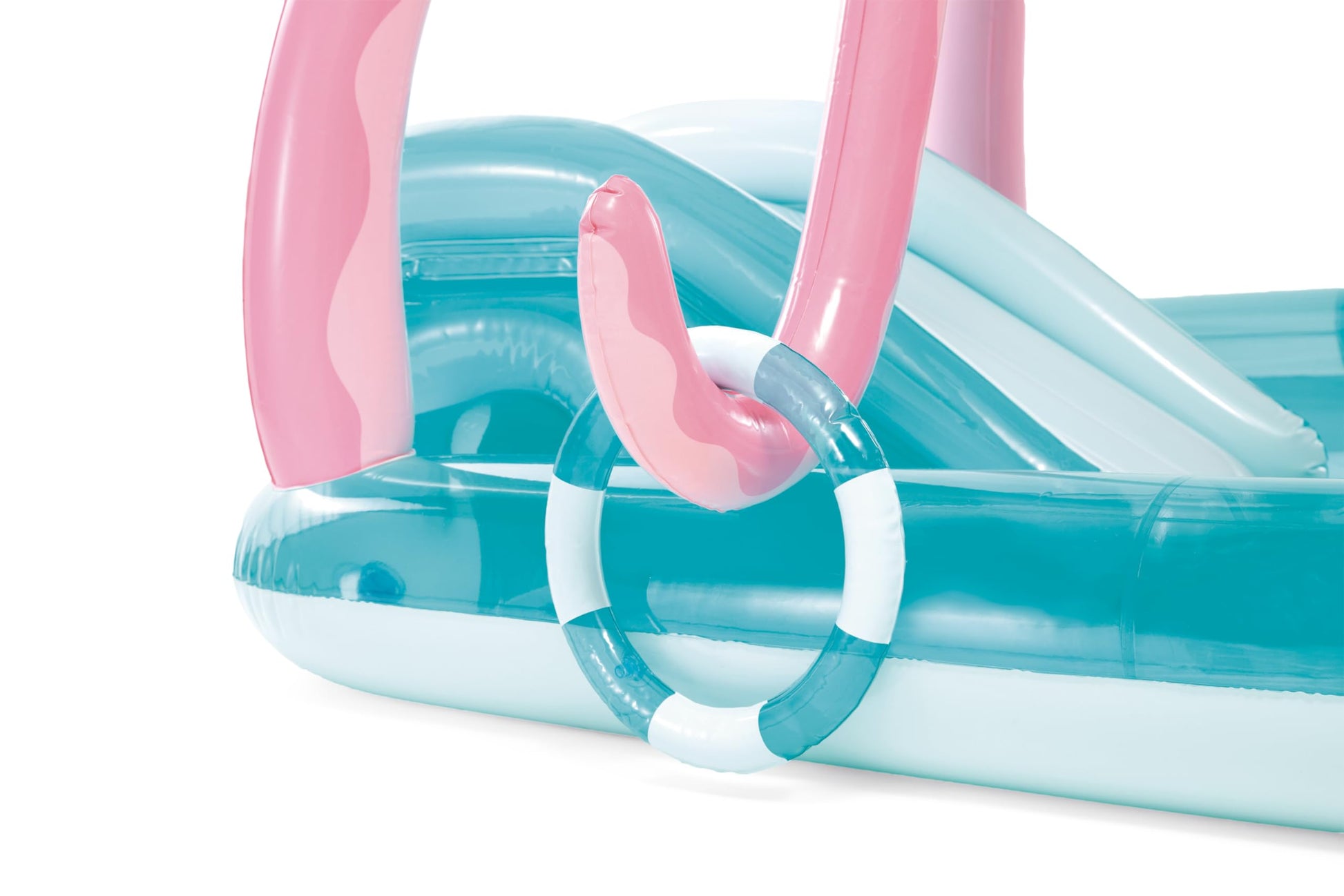 Intex - Piscina Inflable para niños con Pulpo: Piscina Inflable para niños con rociador de Agua y tobogán, Almohadilla para Salpicaduras, 92 x 72 x 59 Pulgadas, a Partir de 3 años