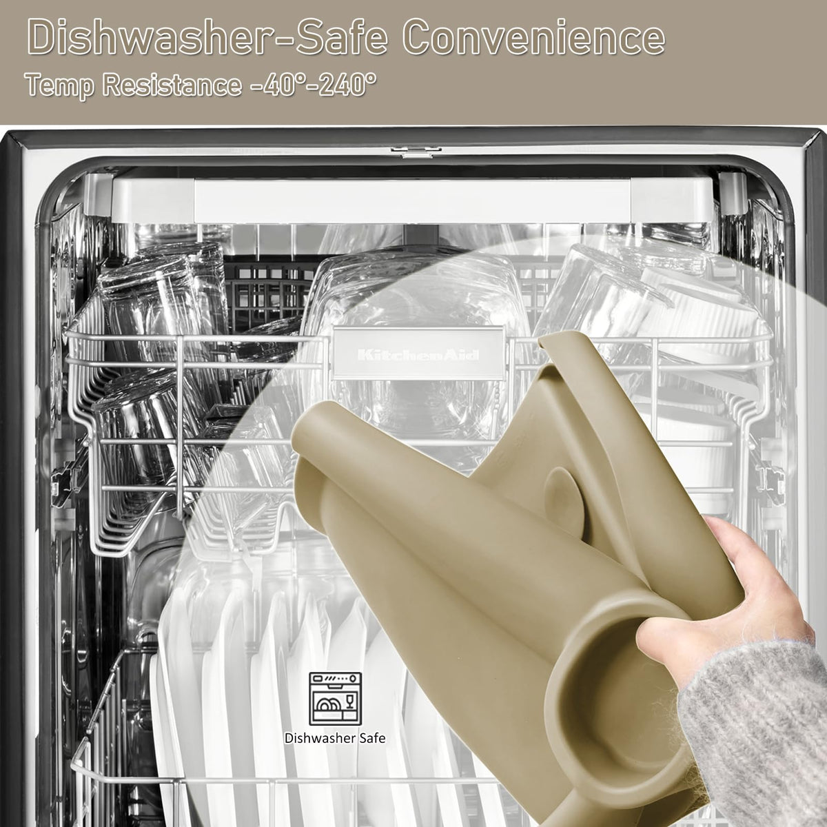 Bandeja de comedor de silicona mejorada para bebé, compatible con silla de mesa rápida Inglesina y sillas altas con gancho, sin BPA y apta para lavaplatos, charola de alimentación extraíble