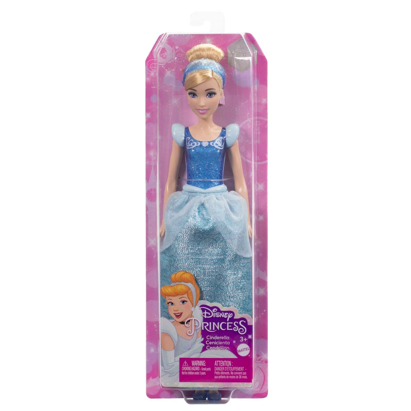 Muñeca Princesa Cenicienta Mattel Rubio Recogido para Niños