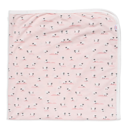 Magnetic Me Manta envolvente calmante en modal | Tejido de modal suave y sedoso | Baa Baa Baby Pink | Talla única