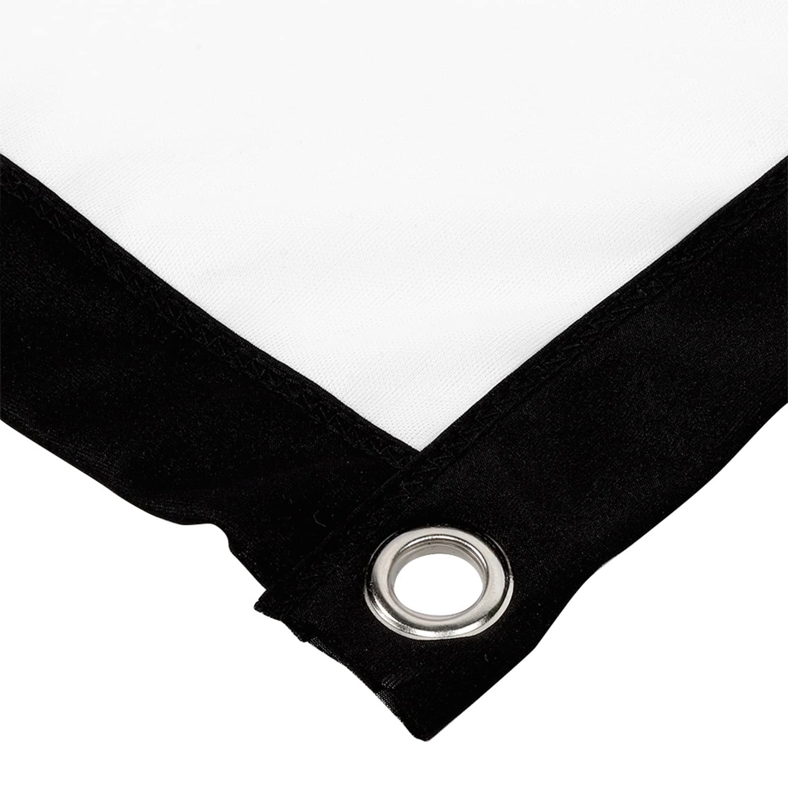 GOWENIC Pantalla de Portátil, Poliéster Plegable sin Arrugas, Proyección Frontal y Trasera, Película para Acampar Al Aire Libre (60 Pulgadas)