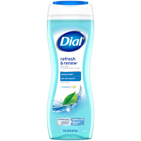 Dial Springwater Body Wash, 16 oz