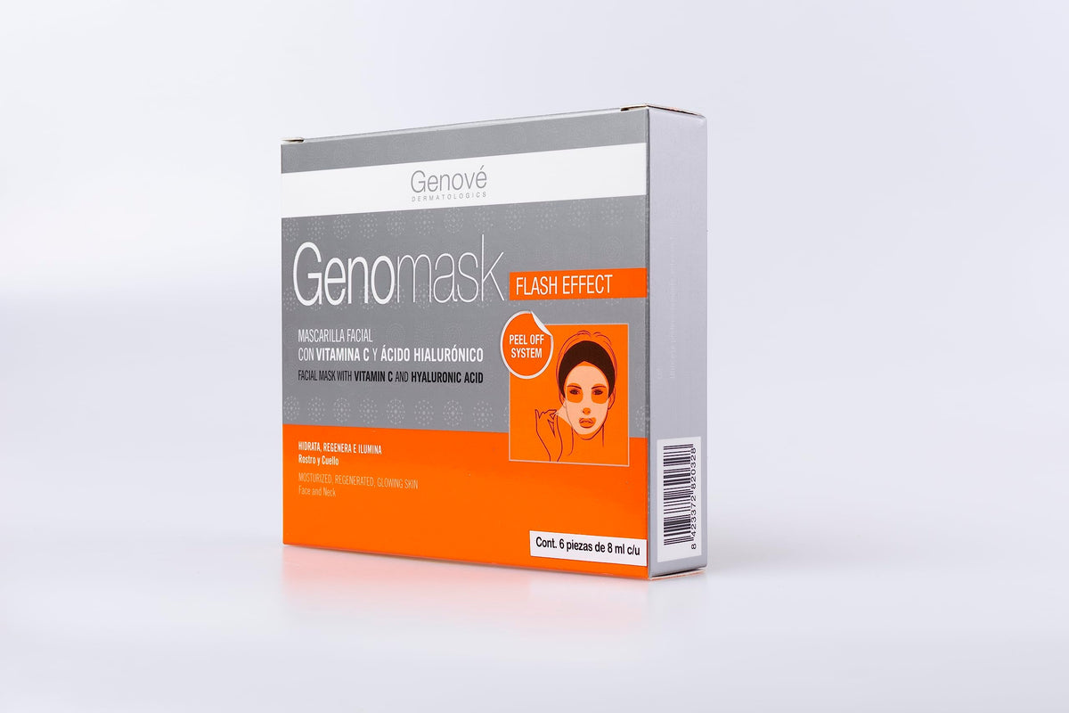 GENOVÉ GENOMASK MASCARILLA FACIAL 6 Sobres X 8 ml GEL