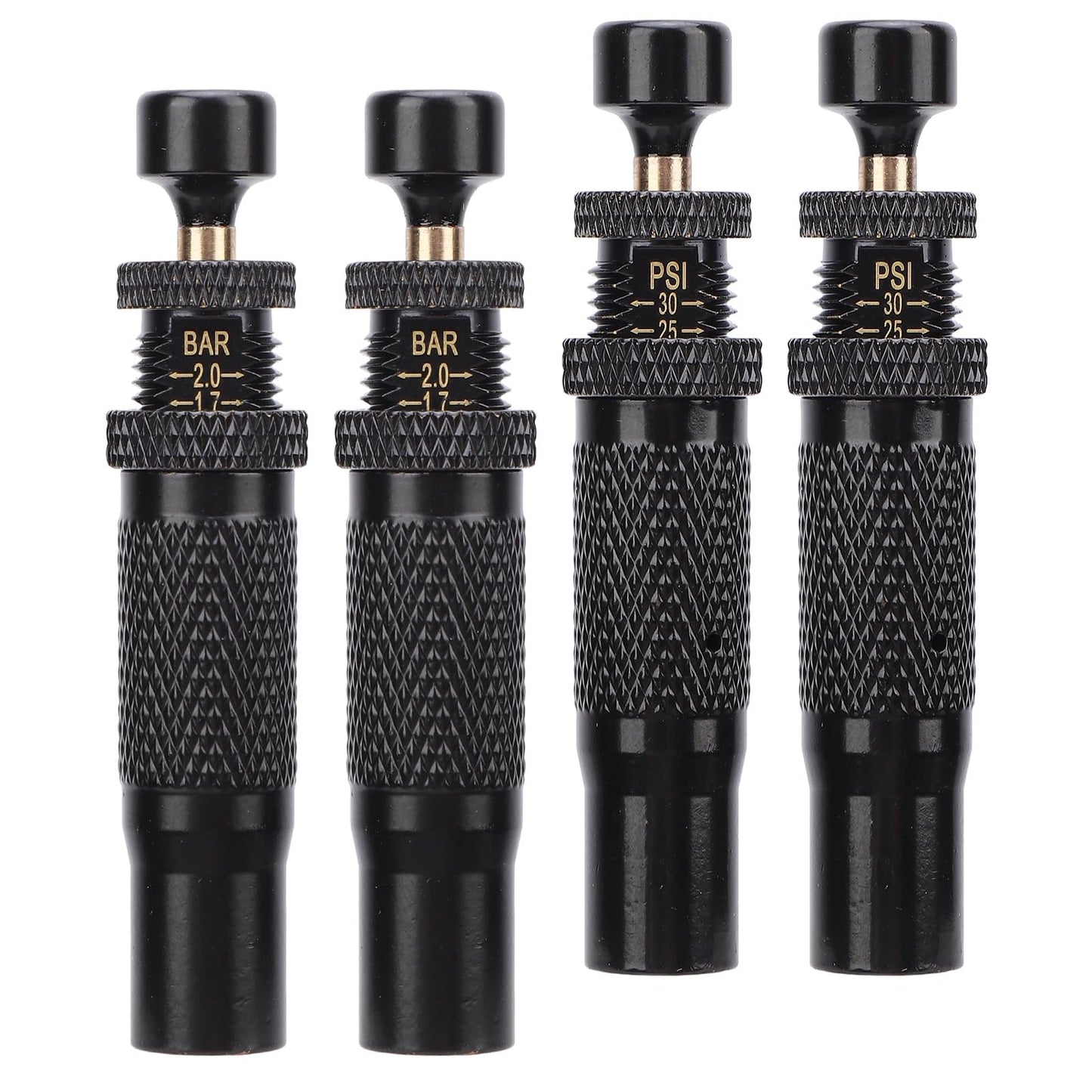 Kit de Válvula Desinfladora aqxreight Ajustable Rango 10-30 PSI para Vehículos Todoterreno 4x4