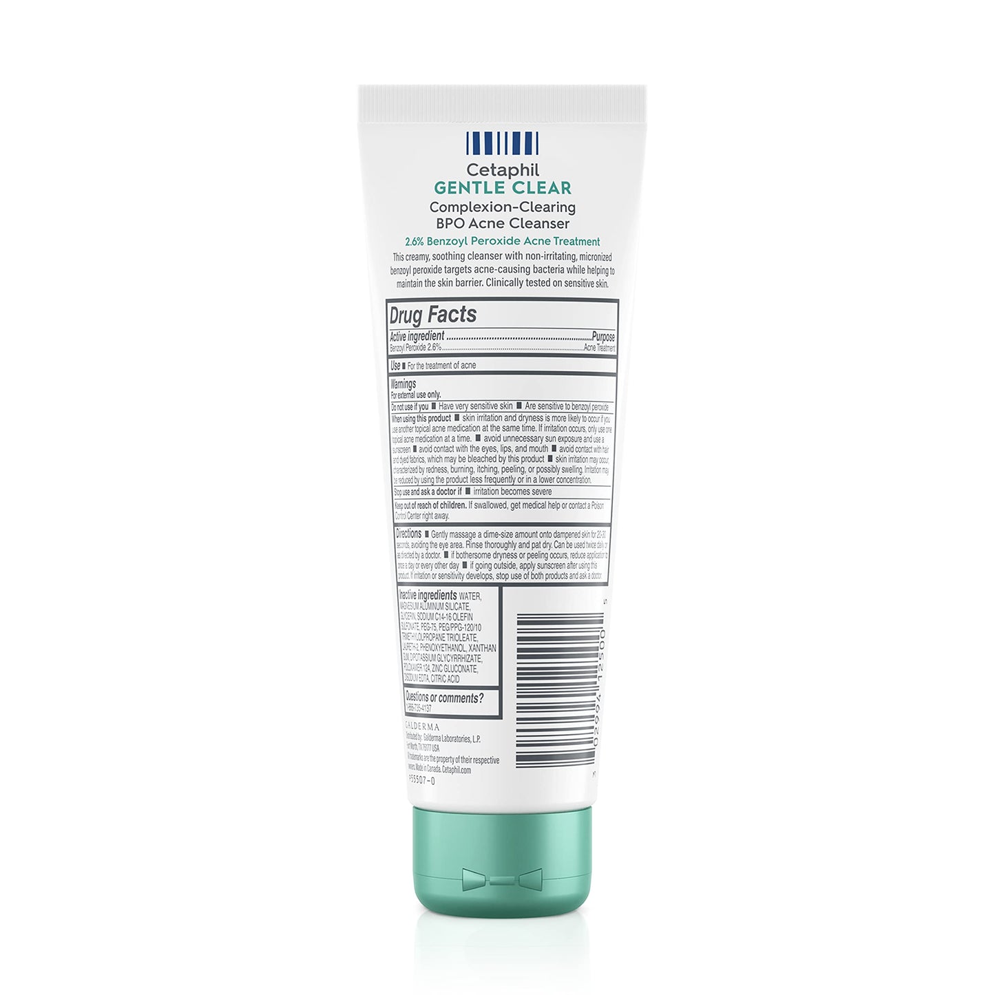Cetaphil Gentle Clear Complexion-Clearing BPO Acne Cleanser