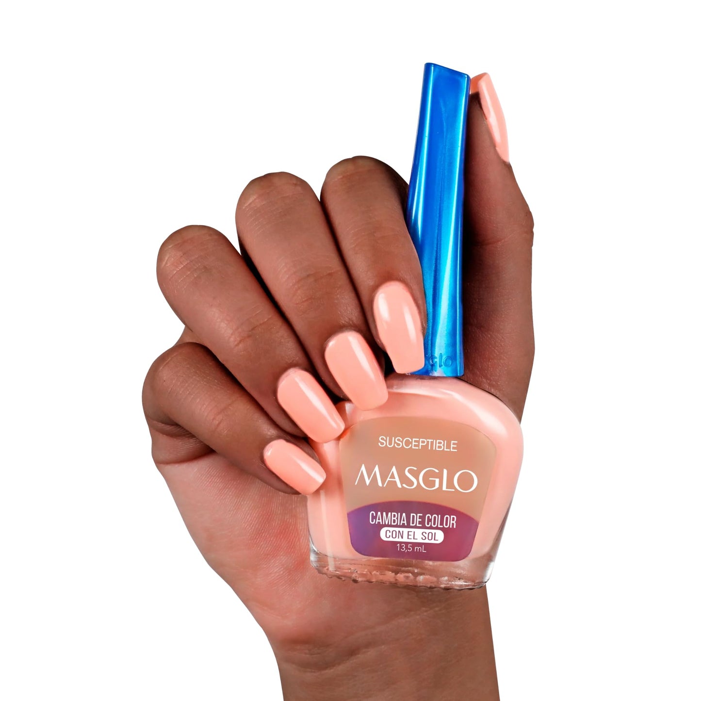 MASGLO Esmalte DE UÑAS FOTOCROMATICO SUSCEPTIBLE 13,5ML
