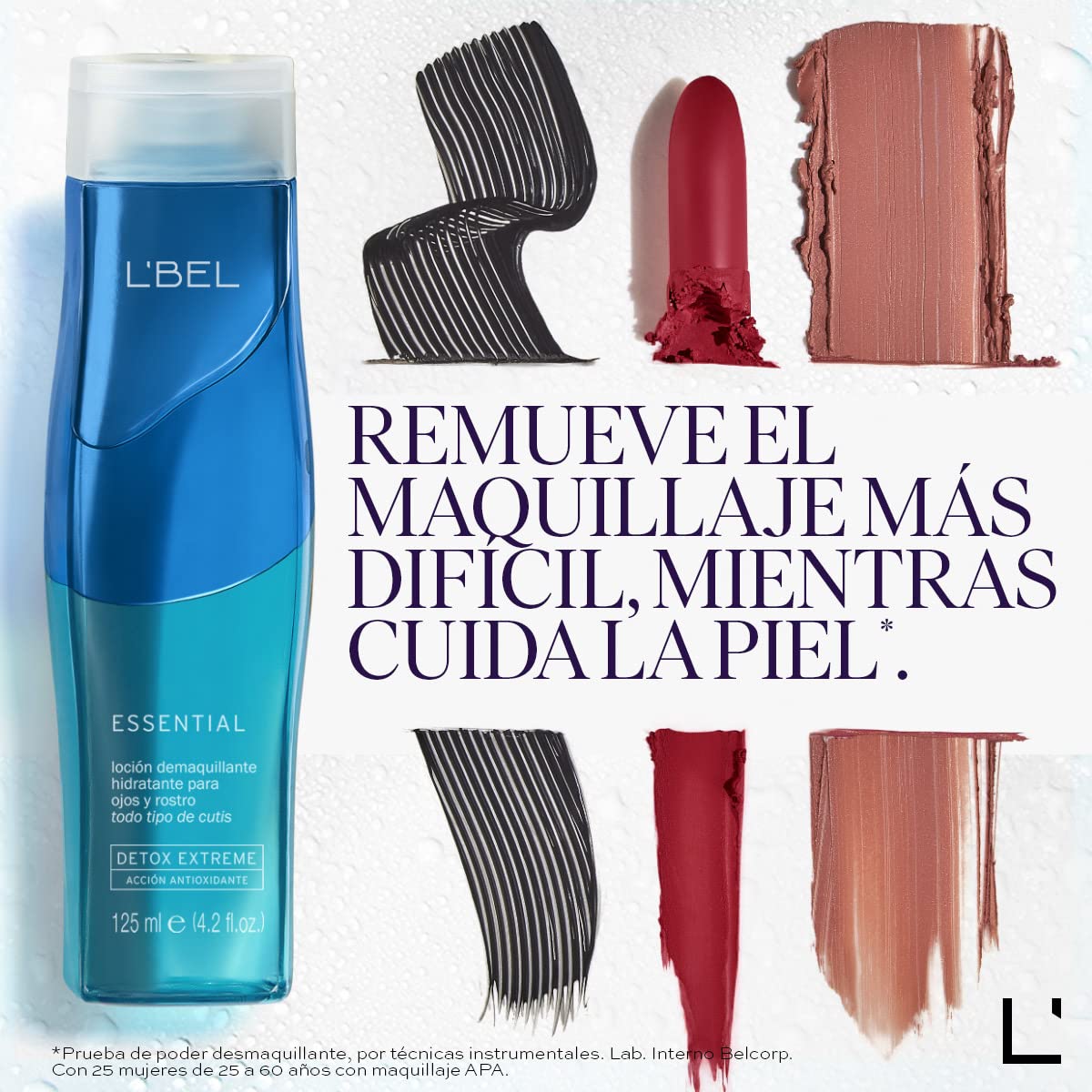 L’BEL- Kit Demaquillador Bifásico 125ml + Nocturne Ojos con Ácido Hialurónico 15g