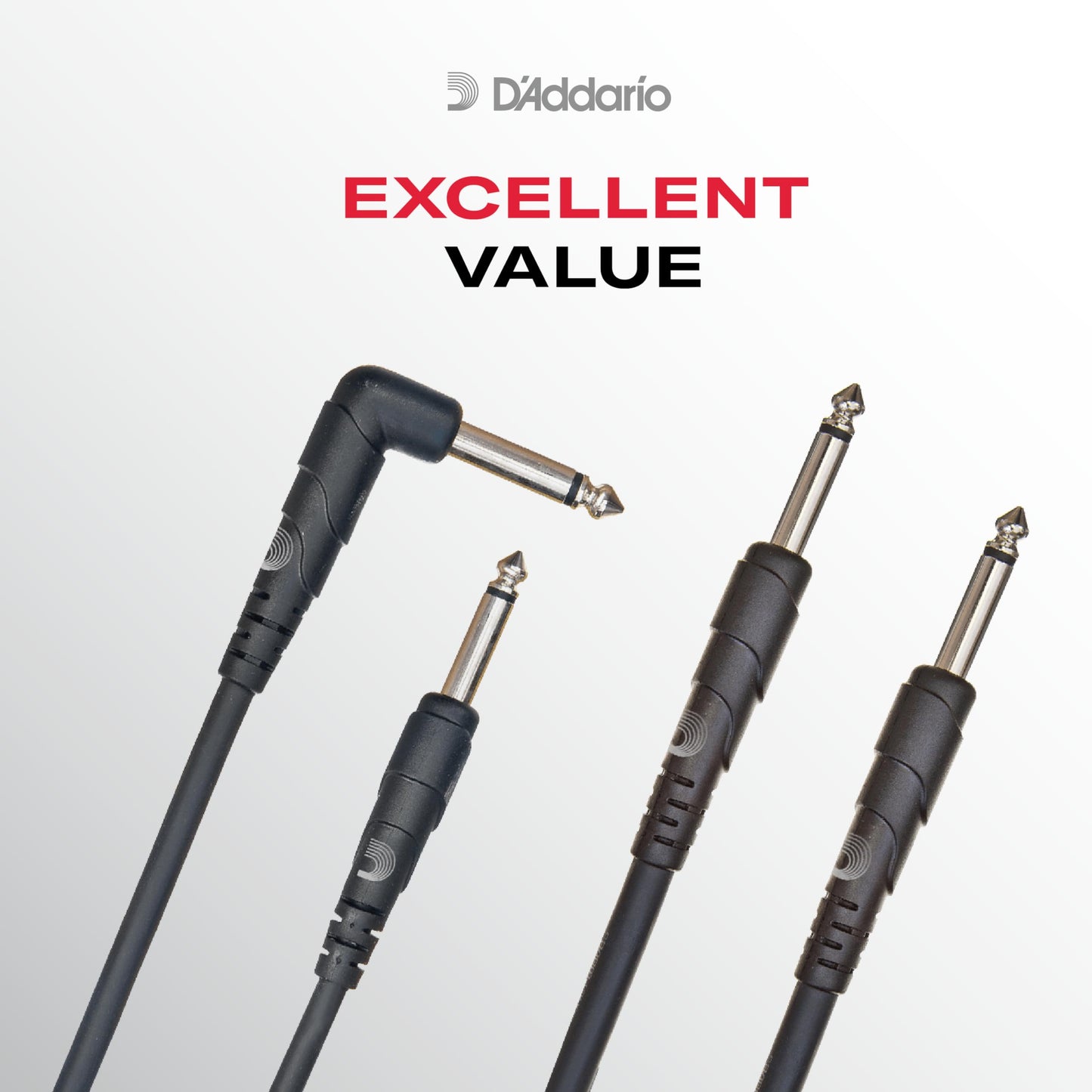 Cable para Instrumento Planet Waves PW-CGTRA-20 Clásico Ángulo Recto 20 Pies