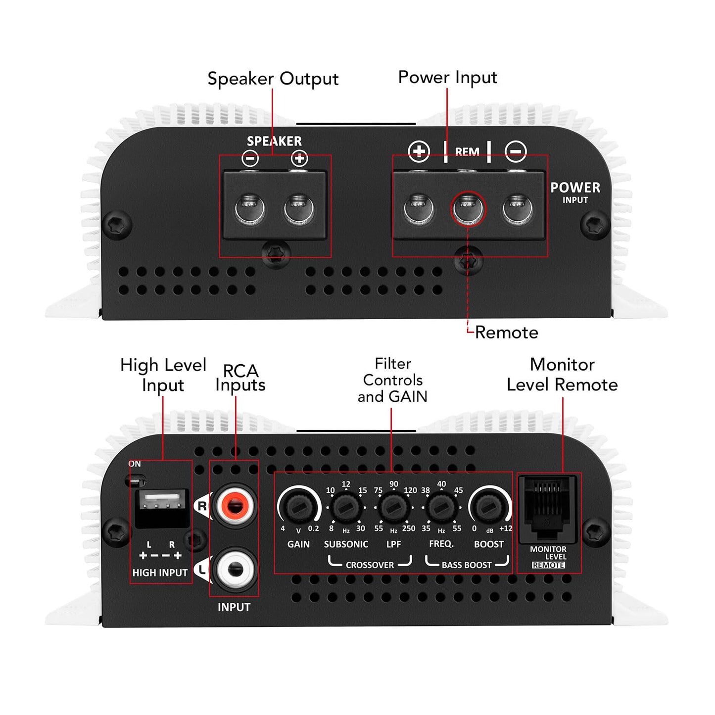 Amplificador Bass Taramps 400W 1Ω Pure Bass