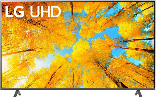 LG Pantalla 86 Pulgadas Class 4K UHD 2160p LED Smart Web0S22 TV con Optimizador De Juegos/Alerta Deportiva/Funciona con Alexa y Asistente Google 86UQ7070ZUD (Reacondicionado)