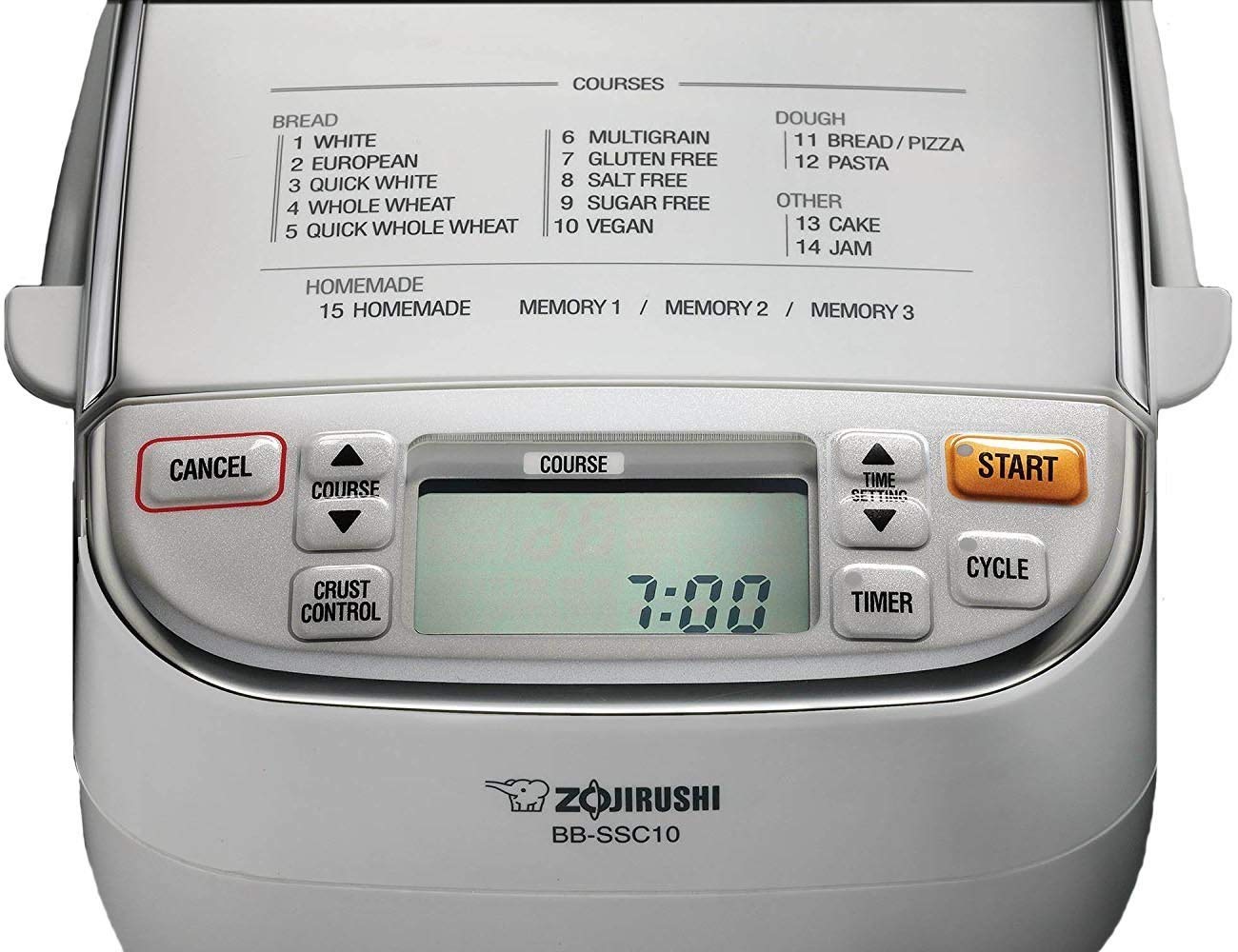 Panificadora Zojirushi Home Bakery Maestro