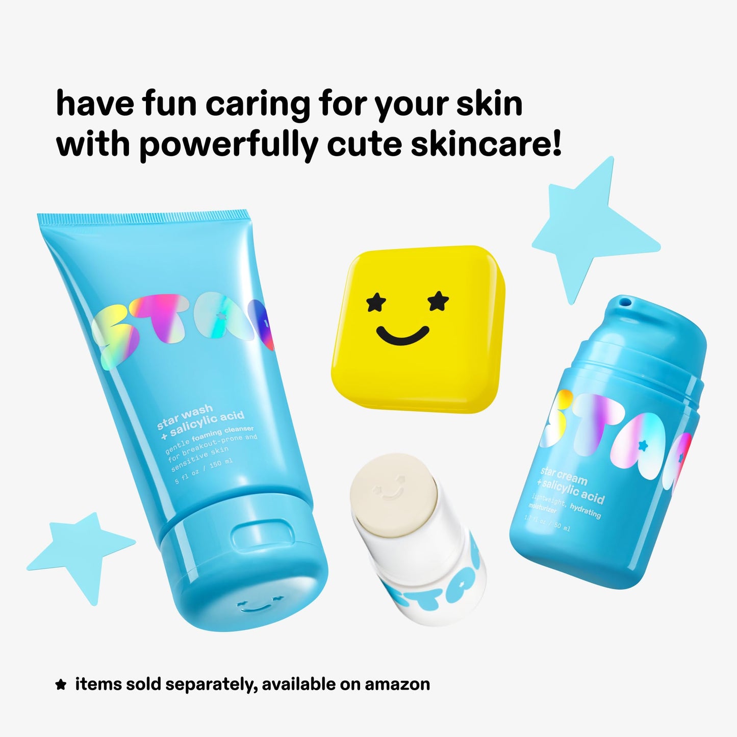 Starface Star Balm Very Vanilla, Hidratante Labial con Manteca de Karité, Manteca de Cacao y Aceite de Coco, Sabor a Vainilla de Ensueño (0.15 oz)