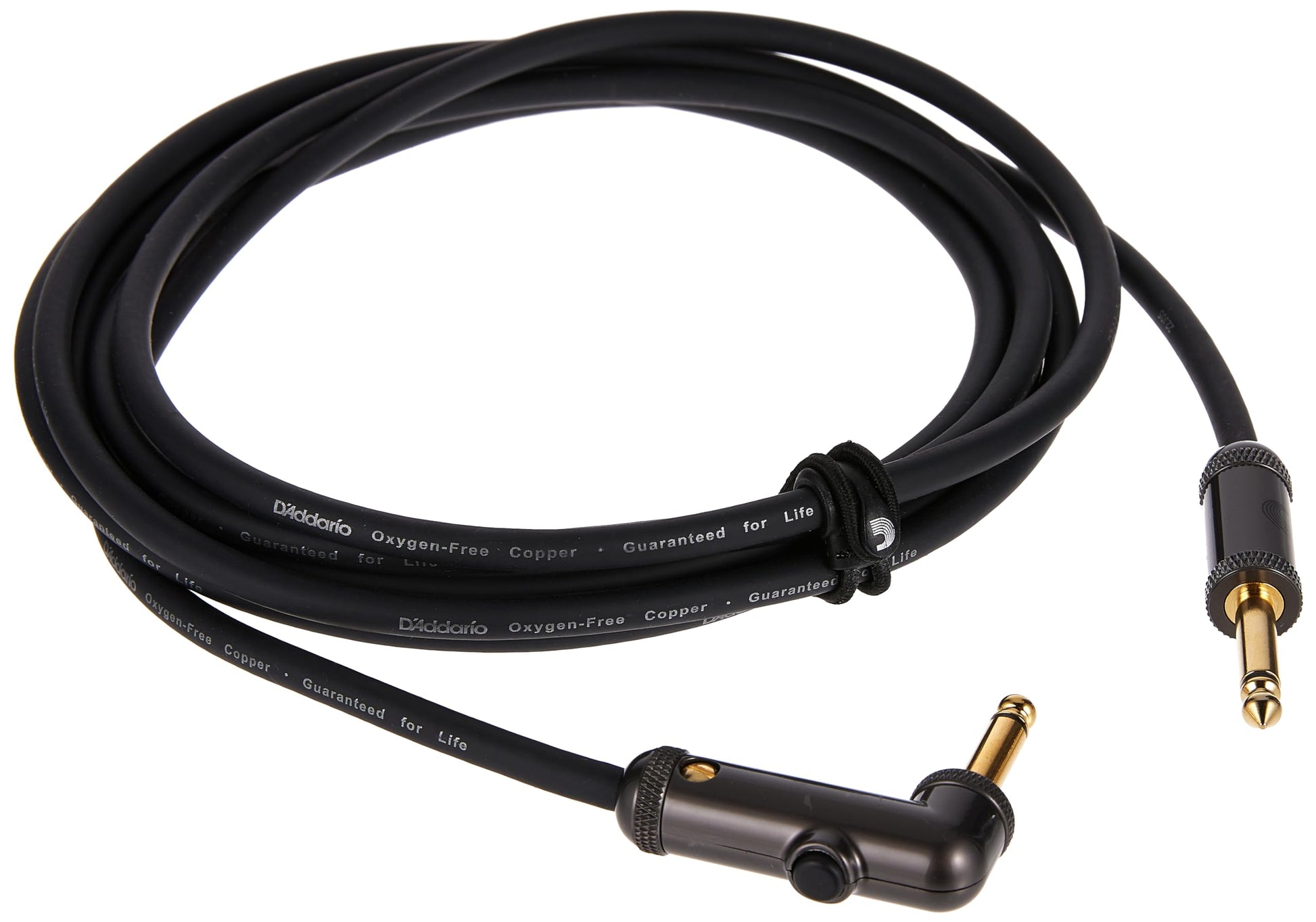 Cable de Instrumento Planet Waves Negro Ángulo Recto de 10 Pies