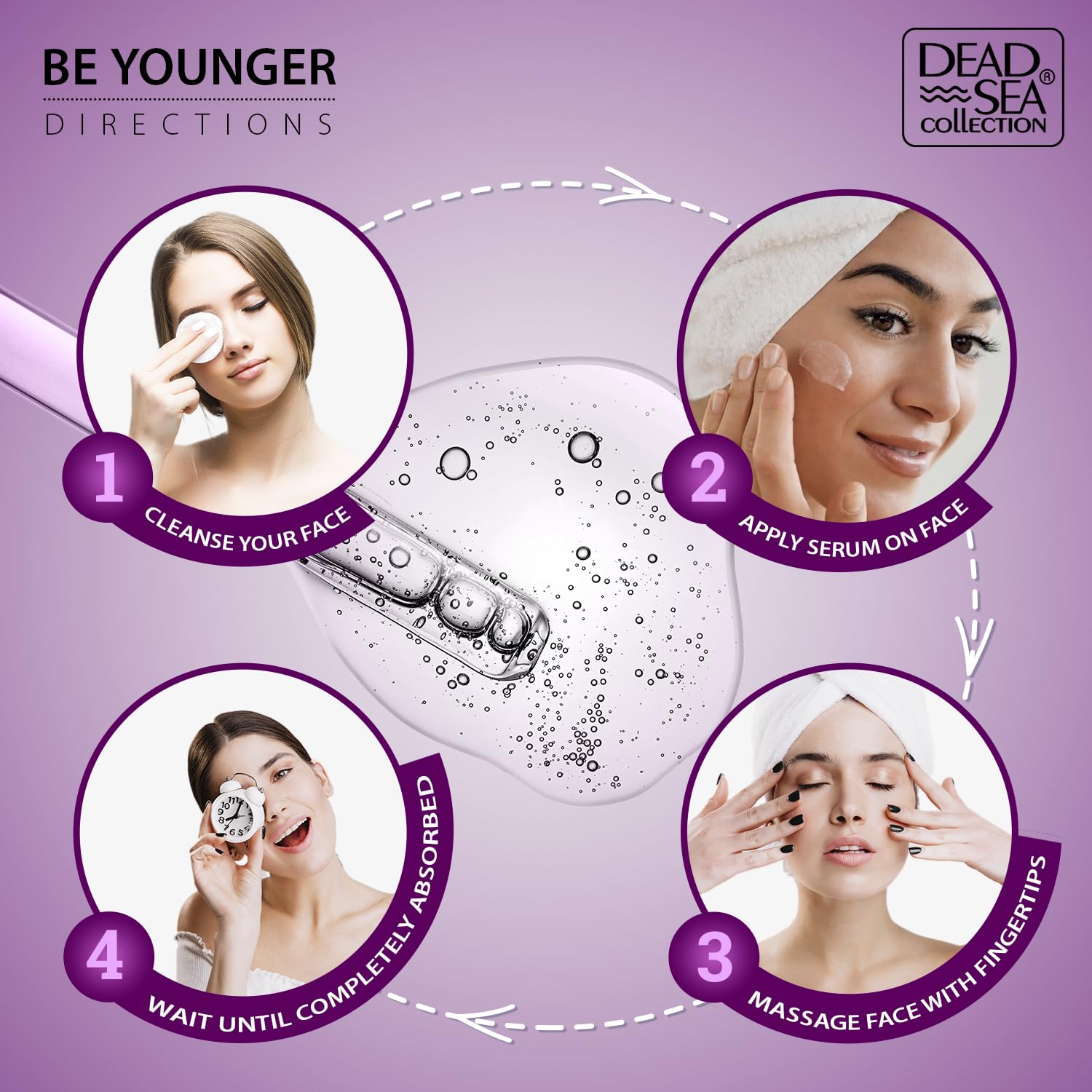 Dead Sea Collagen Anti Wrinkle Facial Serum 1.01 oz