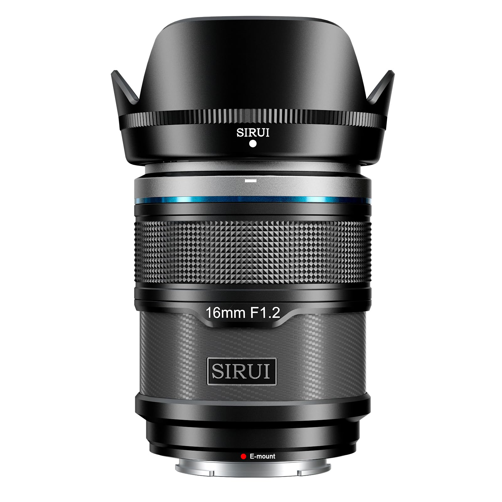 Sirui Sniper - Lente de Enfoque automático de 16 mm, Lente de cámara APS-C Gran Angular F1.2 para A5 A6 A7 FX A9 ZV-E Series (Montaje E, Negro)