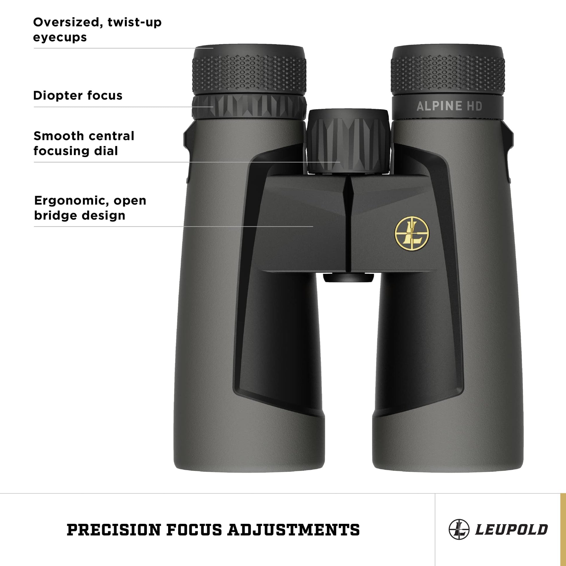 Leupold Binoculares Alpine HD Bx-2, 12X52Mm (181179)