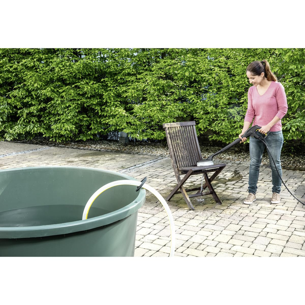 Karcher manguera de succión Sh5 para hidrolavadoras, Blanco