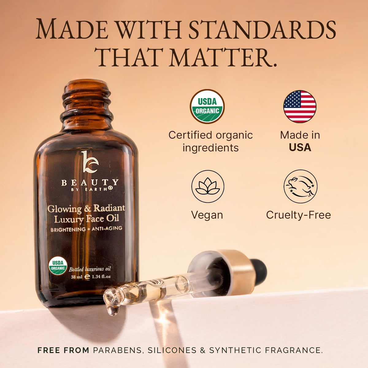 Aceite facial orgánico, aceite de jojoba orgánico, corrector de manchas oscuras para el cuidado de la cara, hidratante facial antiedad, aceite iluminador para la cara, 1 botella