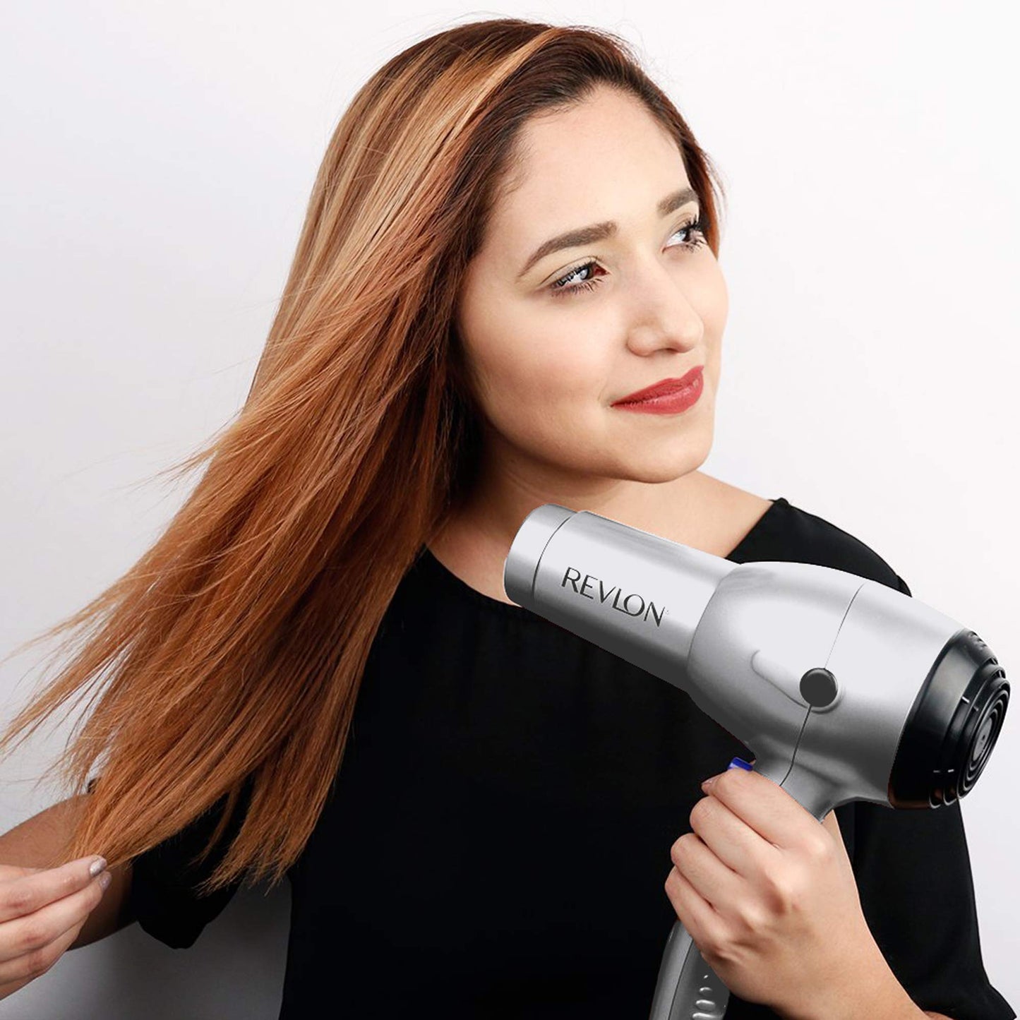 Revlon Secadora con Tecnología Iónica y Turmalina, Plata