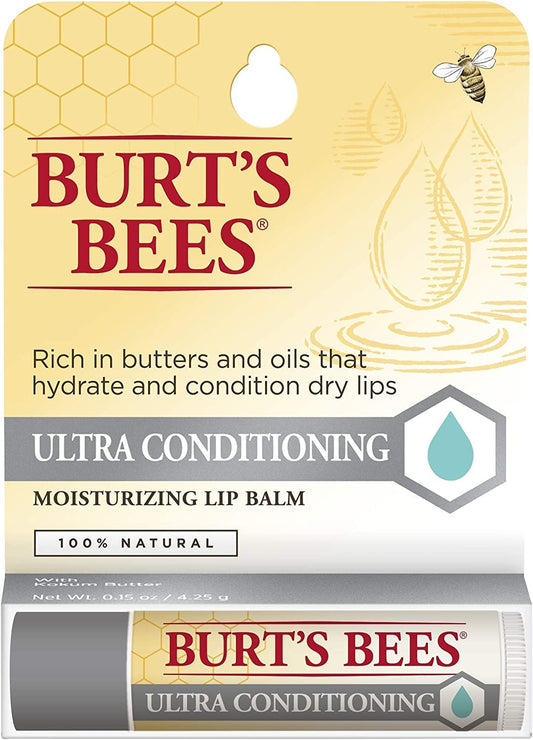 Burt's Bees Bálsamo Labial Ultra Acondicionado con Mantequilla de Kokum