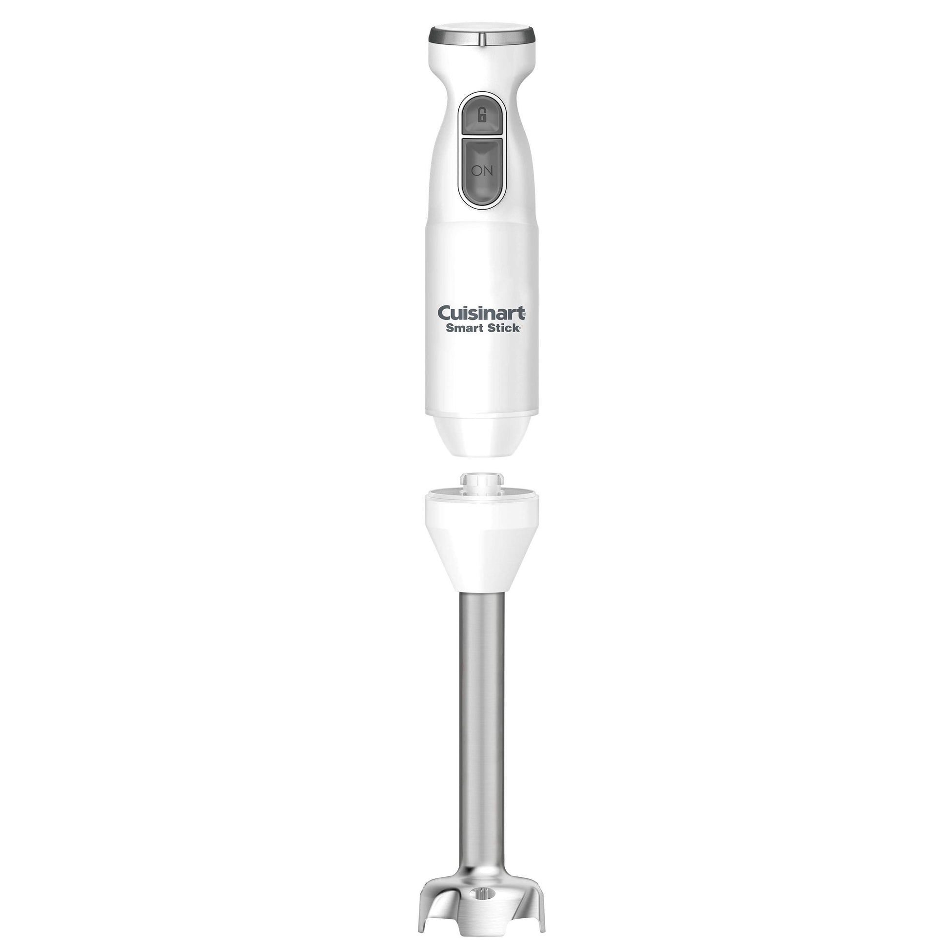 Cuisinart CSB-175 Batidora de inmersión blanca con vaso,