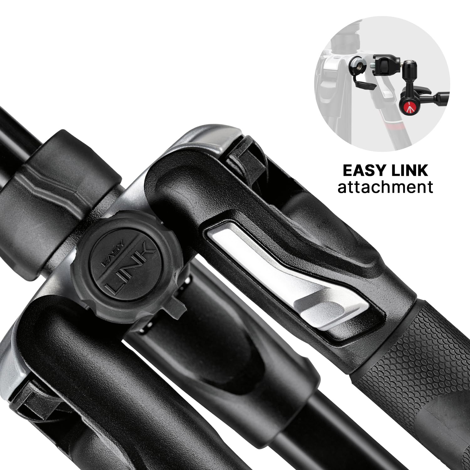 Trípode Manfrotto Negro de Viaje Avanzado