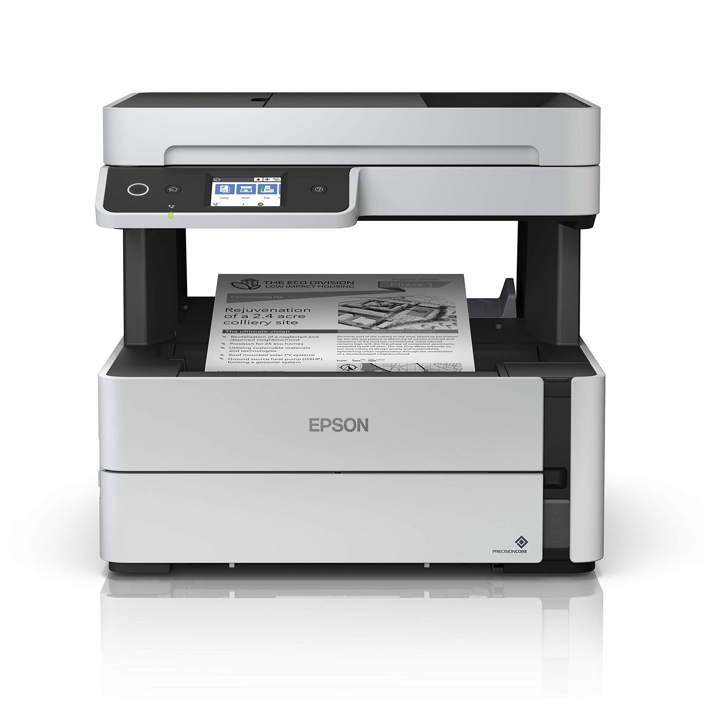 Epson Ecotank Impresora Multifuncional Blanco y Negro M3170